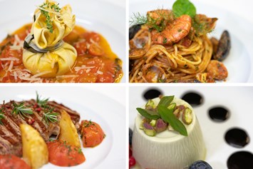 Urlaub am See: Unser Koch bereitet Ihnen täglich verschiedene Köstlichkeiten mit frischen und regionalen Produkten zu.  - Hotel Eden Gardasee