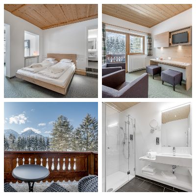 Hotel Fischer am See Zimmerkategorien Nestwärme mit Bergblick