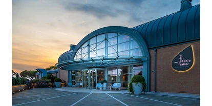 Hotels am See - Verpflegung: Frühstück - Hotel Haupteingang - Hotel Corte Valier